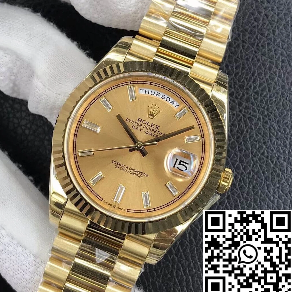 Rolex Factory Day Date Gold M228238-0005 Yellow EW 0313